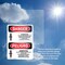 Signmission Asbestos Cancer Lung Disease Bilingual Danger Sign, Plastic, 7in W x 10in L, 2PK OS-2PACK-DS-P-710-VS-1033 - alternate 5